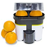 Cecotec Exprimidor Cecojuicer Zitrus Turbo. 90 W, 2 Cabezales, Depósito de 500 ml, Libre de BPA, Fácil Limpieza