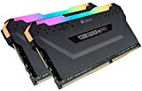 Corsair Vengeance RGB Pro - Kit de Memoria Entusiasta 32 GB (2 x 16 GB), DDR4, 3000 MHz, C15, XMP 2.0, Iluminación LED RGB, Negro