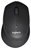 Logitech M330 SILENT PLUS Ratón Inalámbrico, 2.4GHz, Nano Receptor USB, Seguimiento Óptico, Resolución 1000 dpi, Batería de 2 Años, Compatible con PC, Mac, Portátil, Chromebook - Negro