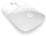 HP Z3700 - Ratón inalámbrico (1200 PPP, Tecnología LED Azul, Puerto USB, Batería de 16 Meses de Duración, Windows Vista 7/8/10), Color Blanco (Blizzard White)