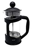 Nerthus FIH 320 Cafetera Francesa de émbolo, PP, Vidrio de borosilicato y SS, Negro, 800 ml