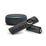 Amazon Fire TV Stick con mando por voz Alexa + Echo Dot (3.ª generación), tela de color antracita