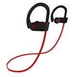 Auriculares Bluetooth, Arbily IPX7 Auriculares Inalambricos con Micrófono HiFi Estéreo Cancelación De Ruido CVC 6.0, 10 Horas Auriculares Deportivos para iOS, Android, Smartphones