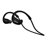 Mpow Cheetah Auriculares Estéreo In-ear Deportes Tecnología aptX Avanzada Bluetooth 4.1 Correr Cascos Deportivos Manos Libre, Auricular Inalámbrico para iPhone,iPad,Teléfono Móvile Android-Negro