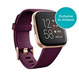 Fitbit Versa 2, Smartwatch con control por voz, puntuación del sueño y música, batería de +4 días [Exclusiva Amazon]