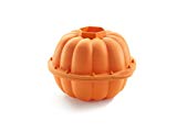 Lékué Halloween 3D Molde Calabaza, Silicona, Naranja