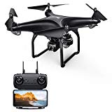 Potensic D58 Drone GPS con Cámara HD 1080P FPV, 5G WiFi Transmisión, RC Quadcopter 120 Ángulo para Niños y Adultos, Ajustable 90 ° Lente, Sígueme, Modo Órbita, Tiempo de Vuelo 15 Minutos