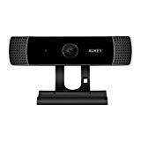 AUKEY Webcam 1080P Full HD con Micrófono Estéreo, Cámara Web para Video Chat y Grabación, Compatible con Windows, Mac y Android (negro)