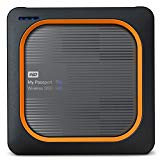 Western Digital My Passport - Disco duro externo, Wireless SSD, 1 TB, color negro y rojo