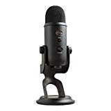 Logitech for Creators, Blue Yeti Micrófono USB para Grabación, Streaming, Gaming, Podcasting en PC y Mac, Micro de Condensador para Ordenador, Soporte Ajustable, Plug&Play - Negro