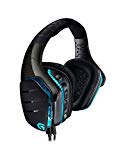 Logitech G633 Artemis Spectrum - Auriculares para gaming de diademas cerrados (20 Hz-20 kHz, 39 ?, USB, 3.5 mm, micrófono, para PC, Xbox One y PS4), negro y azul