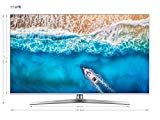 Hisense H55U7BE - Smart TV ULED 55' 4K Ultra HD con Alexa Integrada, Bluetooth, Dolby Vision HDR, HDR 10+, Audio Dolby Atmos, Ultra Dimming, Smart TV VIDAA U 3.0 IA, mando con micrófono