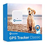 Tractive Localizador GPS para perros, rastreador con rango ilimitado, blanco