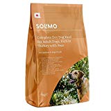 Marca Amazon - Solimo - Alimento seco completo para perro adulto rico en pavo con guisantes, 2 Packs de 5kg