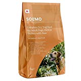 Marca Amazon - Solimo - Alimento seco completo para perro adulto rico en pavo con guisantes, 2 Packs de 5kg