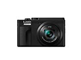 Panasonic Lumix DC-TZ95 - Cámara Compacta de 21.1 mp (Super Zoom, 10fps, Objetivo F3.3-F6.4 de 24-720mm, Zoom de 30X, Pantalla Abatible, 4K, Wifi, Bluetooth, RAW), Color Negro