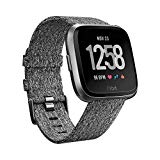 Fitbit Versa - Reloj Deportivo Smartwatch - Edición Especial - Unisex Adulto, Gris, S/P + L/G