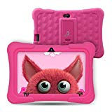 Dragon Touch Tablet para Niños con WiFi Bluetooth 7 Pulgadas 1024x600 Tablet Infantil de Android 9.0 Quad Core 2GB 16GB Doble Cámara Kid-Proof Funda Tablet Niños Educativo Y88X Pro Rosa