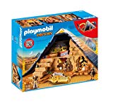 PLAYMOBIL History 5386 Pirámide del Faraón, con Funciones secretas, Juguetes para niños a Partir de 6 años