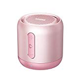 ?Altavoz Mini Soundcore, Altavoz Compacto con 15 Horas de reproducción, Sonido fantástico, Alcance Bluetooth de 20 Metros, Radio FM y Graves intensos (Rosa)