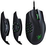 Razer Naga Trinity - Ratón Gaming MOBA/MMO (3 Placas Laterales Intercambiables, Sensor Óptico de 5G de 16 000 PPP, hasta 19 Botones Programables) Negro