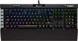 Corsair K95 RGB Platinum Teclado Mecánico para Juegos (Cherry MX Speed: Rápido y altamente preciso, Retroiluminación RGB multicolor dinámica, Seis macro claves dedicadas) Español QWERTY, Negro