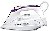 Bosch TDA703121A Sensixx'x DA70 SensorSecure Plancha de vapor, 3100 W, capacidad de 0.38 litros, cerámica, color violeta/blanco