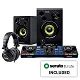 Hercules DJStarter Kit - Kit completo para empezar en el DJing con Serato DJ Lite, incluye DJControl Starlight, HDP DJ45 y DJMonitor 32, para PC y MAC