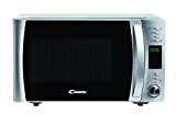 Candy X-Range CMXC 25DCS, Horno Microondas con Grill, 25L, 2000W, 5 Niveles, Digital, 40 Programas, Bloqueo, Plato 31,5CM, Grill Rack, Plato Crunchy, Express Cooking, Temporizador, App simply-Fi, Inox