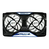 Arctic Cooling Accelero Twin Turbo II - Ventilador de tarjetas gráficas (diámetro del ventilador: 92 mm), blanco