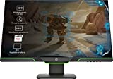 HP 27xq - Monitor gaming con pantalla Quad HD (2560 x 1440 a 60 Hz), TN 1ms, AMD FreeSync, 144 Hz, Negro/Verde, 27