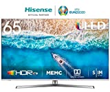 Hisense H65U7BE - Smart TV ULED 65' 4K Ultra HD con Alexa Integrada, Bluetooth, Dolby Vision HDR, HDR 10+, Audio Dolby Atmos, Ultra Dimming, Smart TV VIDAA U 3.0 IA, mando con micrófono