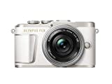 Olympus PEN E-PL9 Kit, Cámara de Sistema Micro Cuatro Tercios (16,4 MP, Estabilizador de Imagen de 5 Ejes, Visor Electrónico, 4K Vídeo) + Objetivo M.Zuiko 14-42mm EZ, blanco/plata