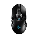 Logitech G903 LIGHTSPEED Ratón Gaming Inalámbrico, Captor HERO 25K, 25,600 DPI, RGB, Ultraligero, Botones Programables, Batería de 140h, POWERPLAY-compatibile, PC/Mac - Negro