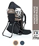 MONTIS MOVE, mochila portabebés, hasta 25 kg, 2180 g, MARRÓN