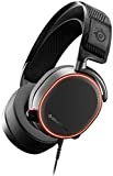SteelSeries Arctis Pro - Auriculares de juego - Controladores de altavoces de alta resolución- DTS Headphone:X v2.0 Envolvente - Negro