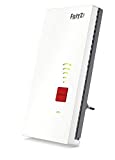 AVM Fritz!Repeater 2400 International - Repetidor/Extensor WiFi AC+N, Banda Dual(1.733 Mbps/5 GHz y 600 Mbps/2,4 GHz), Mesh, Punto de Acceso WiFi, 1 Puertos LAN Gigabit, WPS, Interfaz en Español