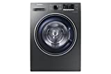 Samsung - Lavadora de acero inoxidable ww80j5555fx/EC autoportante de carga frontal 8 kg 1400 rpm - A + + + - Gris