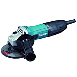 Makita GA4530R - Amoladora Angular, 720 W, Negro, Turquesa, único