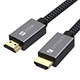 iVANKY Cable HDMI Ultra HD 4K, HDMI 2.0 Cable 18Gbps, Compatible con 4K@60HZ, Ultra HD, 3D, Full HD 1080p, HDR, ARC, Alta Velocidad con Ethernet, PC, Xbox PS3/4, BLU-Ray, HDTV - 1,2M