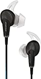 Bose QuietComfort 20 - Auriculares in-ear compatible con dispositivos Apple, con micrófono, control remoto integrado, reducción de ruido, Color Negro