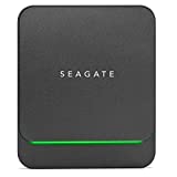 Seagate Technology Barracuda Fast SSD de 1 TB, Disco Duro Externo Portátil SSD, USB-C, USB 3.0 para PC, Ordenador Portátil y Mac (STJM1000400), Color Negro