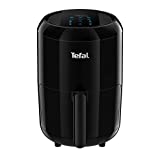 Tefal Easy Fry Compact Digital EY3018 - Freidora sin aceite para preparaciones sanas, fríe con aire caliente, diseño compacto, 6 programas automáticos, apagado automático, 1030 W, 1.6 litros, negro