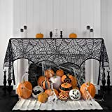 KATOOM Chimenea Tela decoración 3pcs telaraña elástica con arañas plásticas para adornar Halloween de Fiesta casa Haunted House Club a Crear un Ambiente espelunante Negro Blanco Adultos jóvenes