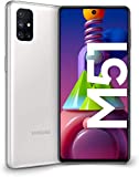 Samsung Galaxy M51 Smartphone de 6.7" FHD+ | Sim Free Mobile Phone - Color Blanco [Versión española] [Exclusivo Amazon]