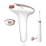 Philips Lumea IPL Advanced, 2 accesorios - Dispositivo de depilación y lápiz recortador compacto satén (BRI921/00)