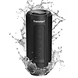 Tronsmart T6 Plus Altavoz Bluetooth 40W, Altavoces Portatiles Waterproof IPX6 con Powerbank, 15 Horas de Reproducción, Sonido Estéreo, Efecto de Triple Bajo, Speaker Bluetooth 5.0 y Manos Libres