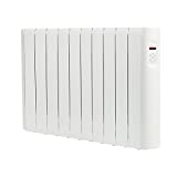 Haverland RCE10S | Emisor Térmico a Fluido Programable | 1500 W | Diseño Compacto | Indicador de Consumo | Programación 24/7 | Función BOOST + ITCS | Uso Ideal 1-6h/día | +/- 17-24 m² | Blanco