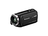 Panasonic HC-V180 - Videocámara de 50x, O.I.S de 5 Ejes, F1.8 - F4.2, Zoom 28 mm - 174 mm, HD, SD, Time - Lapse, Zoom 90x Inteligente, Color Negro