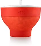 Lékué 0200226R10M017 Recipiente para cocinar Palomitas, Rojo, Estándar